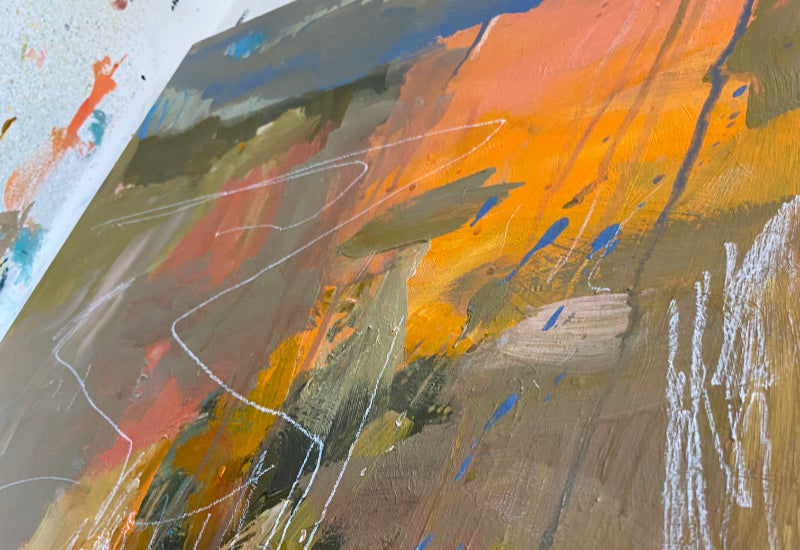 Exploring Bold Brushwork – My New Artistic Direction as a Hampshire Open Studios Artist