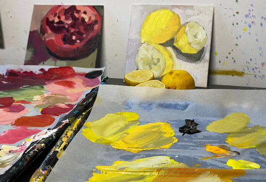 Quiet Moments: Original Still Life Paintings Inspired by Everyday Beauty