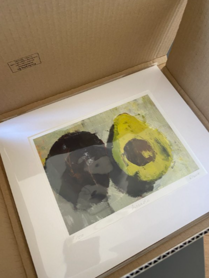 Avocado Print by Rebecca Hurst in box