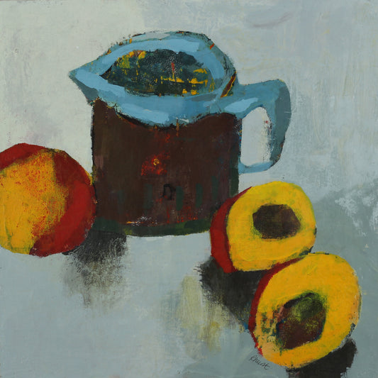 Jug and Nectarines